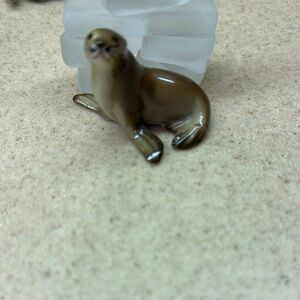 Vintage Ceramic Baby Seal